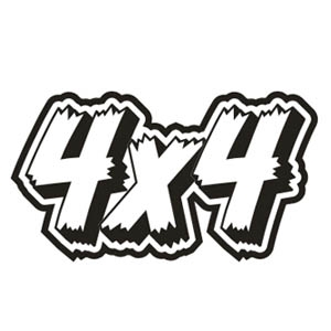 4x4 Off Road Sticker No.123